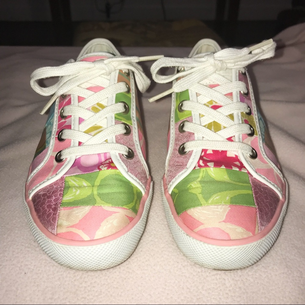 Coach Dawnell Patchwork Sneakers - image 2